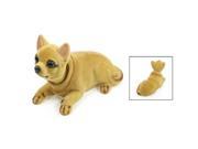 Auto Vehicle Chihuahua Nodding Bobblehead Dashboard Dog Decor Toy