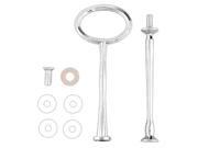 5 Wedding Metal 2 Tier Cake Stand Center Handle Rods Fittings Kit