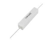 5 Pcs 10W 50 Ohm 5% Ceramic Cement Power Resistor 10 Watt