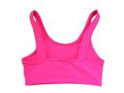 cropped pink barbie women sleeveless fitness tops letter M
