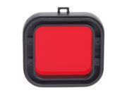 Polarizer Underwater Diving UV Lens Filter for GoPro Hero3 Red