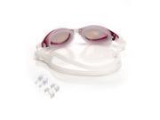 Red swimming glasses Take glasses box button nose and ear plugs