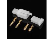 Set Motorcycle Car ATV Scooter Boat Male Female 2 Way Connector 2.8mm Terminal