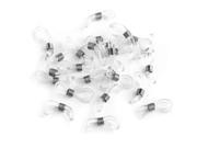 50 and 1 silver beads material 25 transparent glasses rope glasses chain antiskid rubber ring