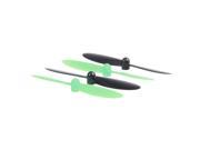 Hubsan X4 H107C RC Quadcopter Spare Parts H107 A36 Rotor Propellers Blades Black and Green 5 Sets