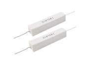 5% 20W Watt 10 Ohm Ceramic Cement Power Resistors 2 Pcs