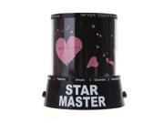 Sweet Love Sky Starry Star Projector II Romantic Night Light Lamp