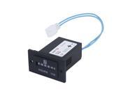 DC 10V 80V Hour Meter for Boat Car Truck Engine with Wire