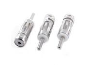 Car Stereo Radio Male Antenna Aerial Adaptor ISO to DIN 3 Pcs