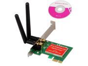 PCI Express PCI e 300Mbps IEEE 802.11b g n Wireless WiFi Network Card Adapter