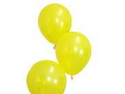 Yellow 12 standard latex balloons pack of 100