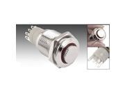 Angel Eye LED 12V stainless Steel Switch Latching Push Button 5 Pin