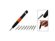 9 in 1 Mini Pocket Pen Shaped Screwdriver Set