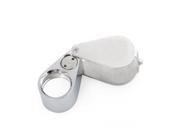 21mm Jewelers Eye Loups Tattoo Magnifier Magnifying Glass with 2 LED 30X