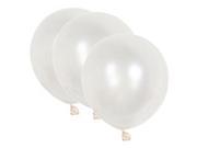 25 x 12 inch Latex White Wedding Balloons