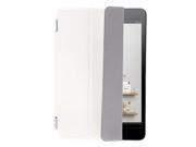 Slim Smart Case Cover Stand PU Leather Magnetic for Apple iPad Mini Tablet Sleep Wake White