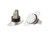 2Pcs 95C KSD301 N.C. Temperature Control Switch Thermostat Right Angle