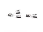 5pcs USB Micro Type B 5pin Female Jack Connector SMT Surface Mount