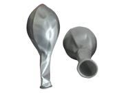 30 Pack Of 12 Silver Latex Balloons