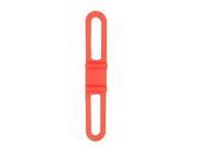 2014 Brand New Cheap Silicone Bicycle Light Tie Strap Fashion Portable Phone Torch Flashlight Holder Cycling Bandages Red
