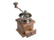 Mini Wooden Coffee Bean Spice Vintage Style hand grinder