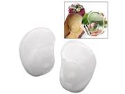 2 in 1 Arch Support Cushion Half Silicone Gel Front Feet Shoe Pads