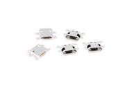 5 Pcs Micro USB Type B Female Socket 5 Pin SMD SMT Jack Connector