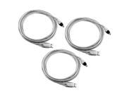 3x 6 1.8m USB 2.0 to IEEE 1394 4pin FireWire Cable