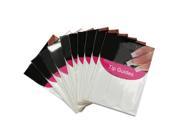10 Sheets Nail Art French Tips Stickers Form Fringe Guides