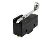 Screw Terminals Long Hinge Roller Lever Micro Limit Switch 380VAC 15A