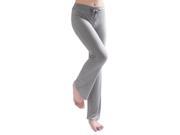 Modal Yoga Pants Trousers Fitness Meditation For Women Light Grey XXL