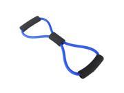 2pcs Resistance chest expander yoga Rope spring Resistance tube Blue