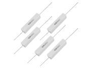 5x 10W 20 Ohm 5% Wirewound Ceramic Cement Resistor 10 Watt