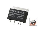 Heat Sink Input 3 32V DC Output 5A 200V DC PCB Mount SSR Solid State Relay