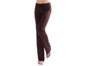 Modal Yoga Pants Trousers Fitness Meditation For Women Coffee XL