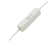 10 Pcs Wirewound Ceramic Cement Resistor 1 Ohm 5% 10W Watt