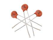 100 x 22pF 50V Low Voltage Radial Ceramic Disc Capacitors