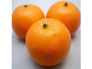 3 Artificial Oranges Decorative Fruit