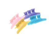 THZY 12x Colorful Hairdressing Tool Butterfly Hair Clip Clamps