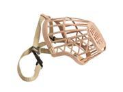 Plastic Basket Adjustable Dog Muzzle Mask Cage Mouth Mesh Size 1