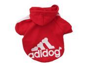 Pet Dog Cat Sweater Puppy T Shirt Warm Hooded Coat Clothes Apparel