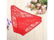 Womens Sexy Lace See Through Panties Briefs Lingerie Flowers Pattern