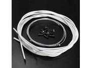 Bike Complete Front Rear Inner Outer Wire Gear Brake Cable White