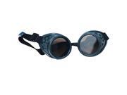 Cyber Goggles Steampunk Welding Goth Cosplay Vintage Goggles Rustic Dark green dark brown