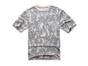 Summer Outdoors Hunting Camouflage T shirt Men Breathable Army Tactical Combat T Shirt Military Dry Sport Camo Outdoor Camp Tees ACU L