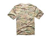 Summer Outdoors Hunting Camouflage T shirt Men Breathable Army Tactical Combat T Shirt Military Dry Sport Camo Outdoor Camp Tees CP XL