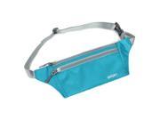 Unisex Running Bum Bag Travel Handy Hiking Sport Fanny Pack Waist Belt Zip Pouch Sky Blue