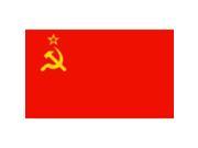 USSR Country National Flag 5ft X 3ft