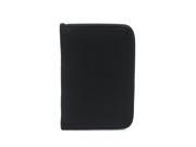 Multifunctional Canvas Clutch Bag Wallet Passport Holder Black