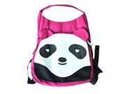 Women s Panda Style School Bags Canvas Bookbag Rucksack Pink